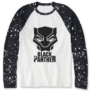 Black Panther Marvel Avengers Long Sleeve T-Shirt